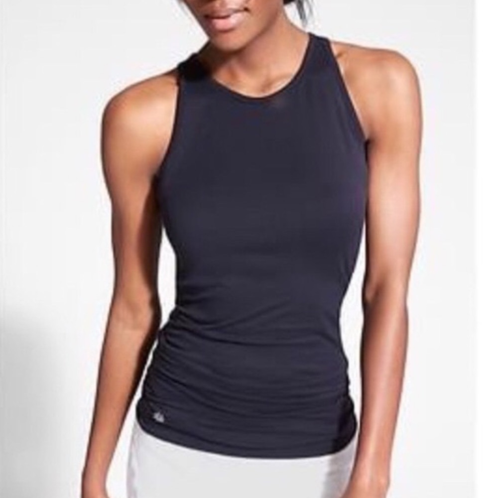 Athleta finish fast tank top black